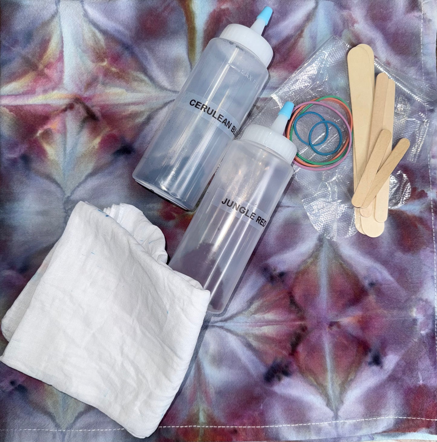 Group Shibori Tie Dye Kit – Educational STEM Craft for Kids & Adults