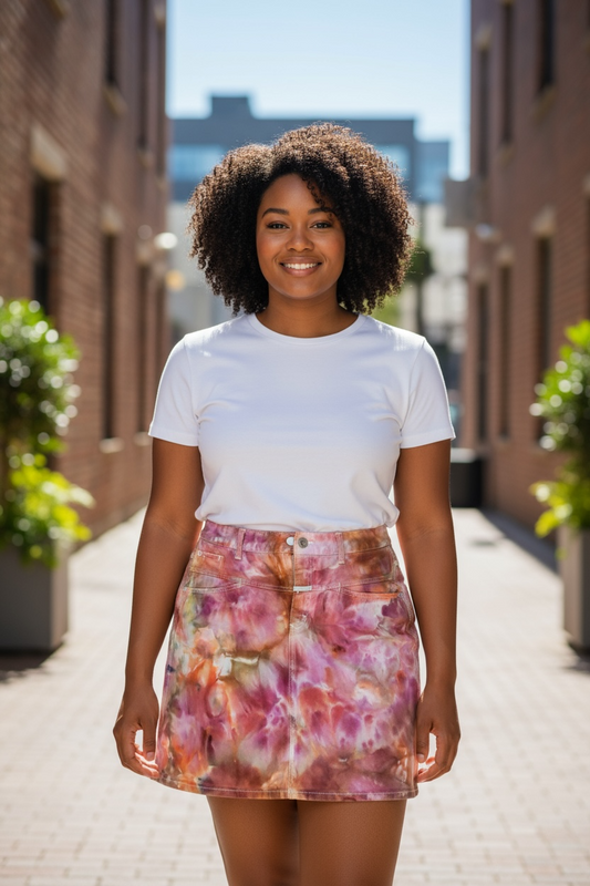 Pink Garden Skirt