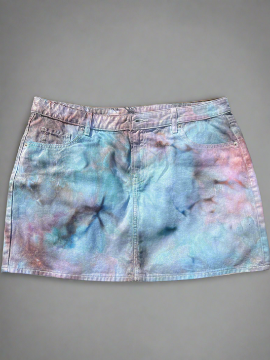 Azul Sparkle Jean Skirt