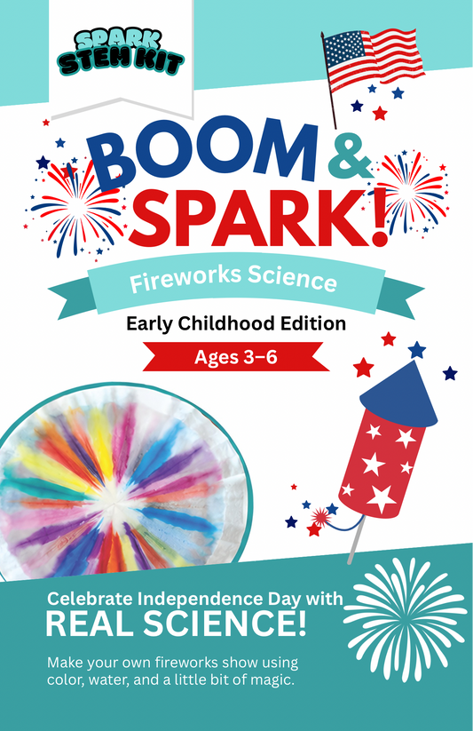 Boom & Spark! Fireworks STEM Kit for Little Engineers