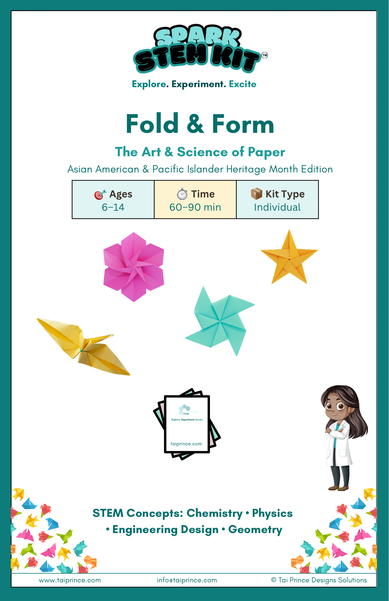 Fold & Form Origami STEM Kit