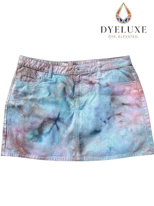 Azul Sparkle Jean Skirt