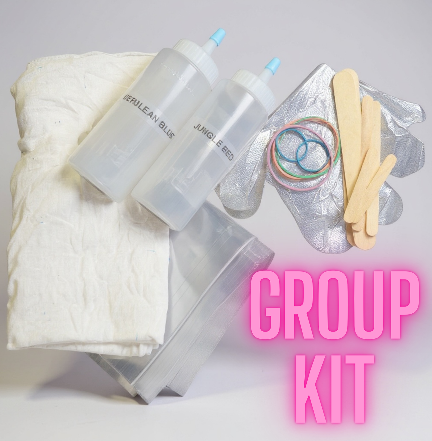Group Shibori Tie Dye Kit – Educational STEM Craft for Kids & Adults